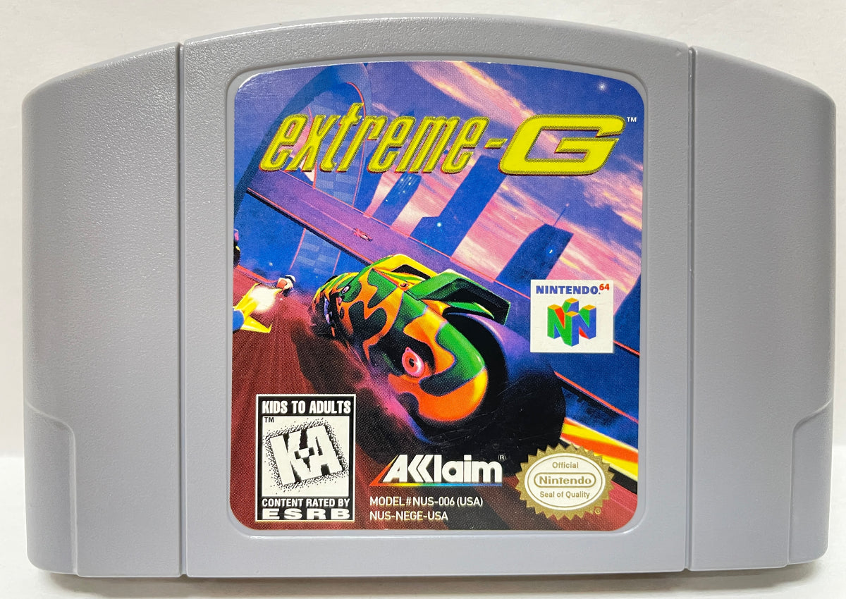 Extreme-G Nintendo 64 N64 Original Game | 1997 Tested & Cleaned