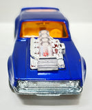 Lesney Matchbox 1973 Superfast #10 Mustang Piston Popper Rola-Matic (Rola-Matics Function Works)  | Blue Body | Clear Engine | Red Pistons