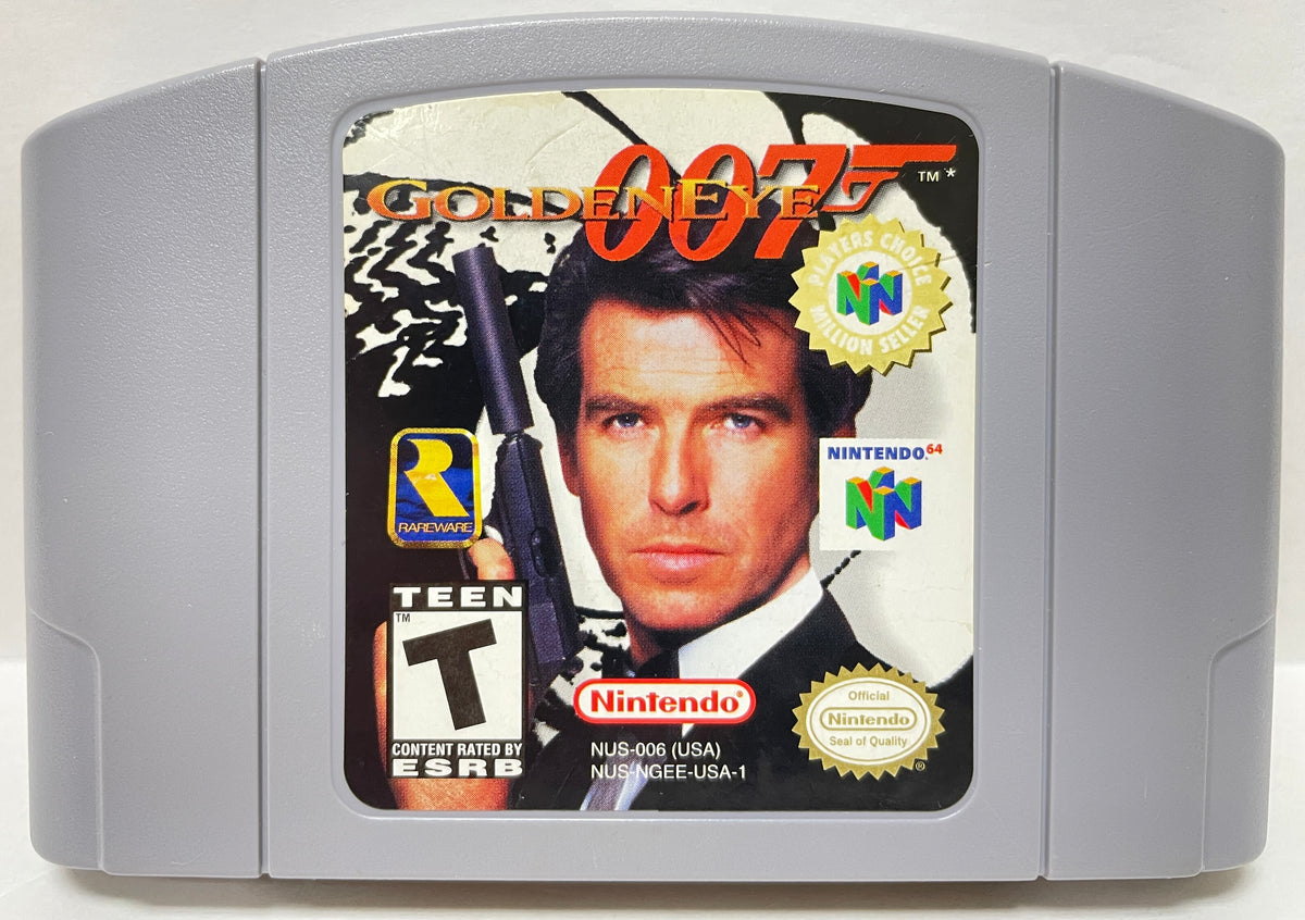 007 GoldenEye James Bond Nintendo 64 N64 Player's Choice