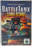 BattleTanx Global Assault Nintendo 64 N64 Original Game with Manual | 1999 Tested & Cleaned | Authentic