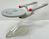 Micro Machines Star Trek TOS USS Enterprise NCC-1701 Starship W/ Stand Galoob | MFG 1993