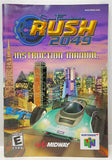 San Francisco Rush 2049 Nintendo 64 N64 Original Game with Manual | 2000 Tested & Cleaned | Authentic