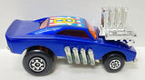 Lesney Matchbox 1972 Superfast #48 Pi-Eyed Piper | Metallic Blue Body