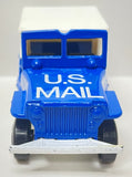 Lesney Matchbox 1978 Superfast #5 US Mail Truck | Blue Body |  White Plastic Roof
