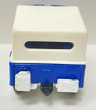 Lesney Matchbox 1978 Superfast #5 US Mail Truck | Blue Body |  White Plastic Roof