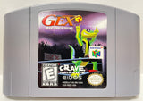 Gex 3: Deep Cover Gecko Nintendo 64 N64 Original Game with Manual | 1999 Tested & Cleaned | Authentic
