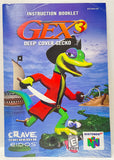 Gex 3: Deep Cover Gecko Nintendo 64 N64 Original Game with Manual | 1999 Tested & Cleaned | Authentic