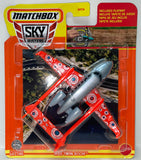 Matchbox Sky Busters MBX Twin Boom Airplane 25/32 Mattel 2023