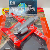 Matchbox Sky Busters MBX Twin Boom Airplane 25/32 Mattel 2023