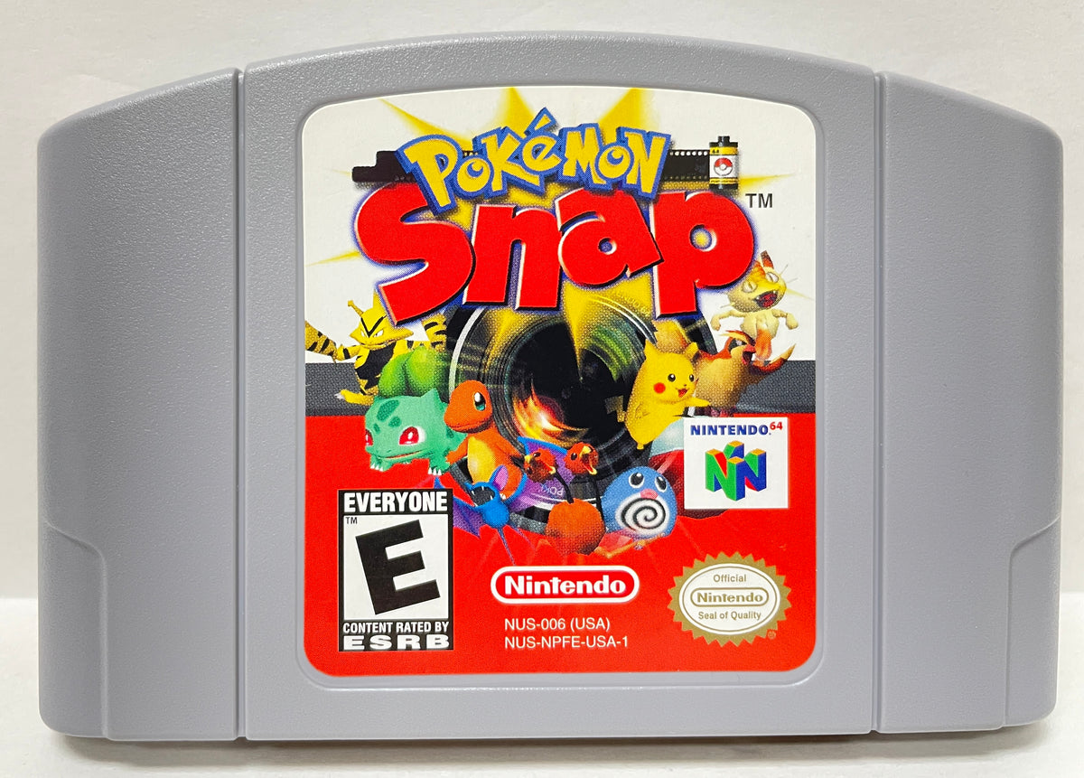 Pokemon Snap Nintendo 64 N64 Original Game with Manual | 1999 Tested & –  Berbly Toys