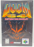 Doom 64 Nintendo 64 N64 Original Game with Manual | 1997 Tested Cleaned | Authentic