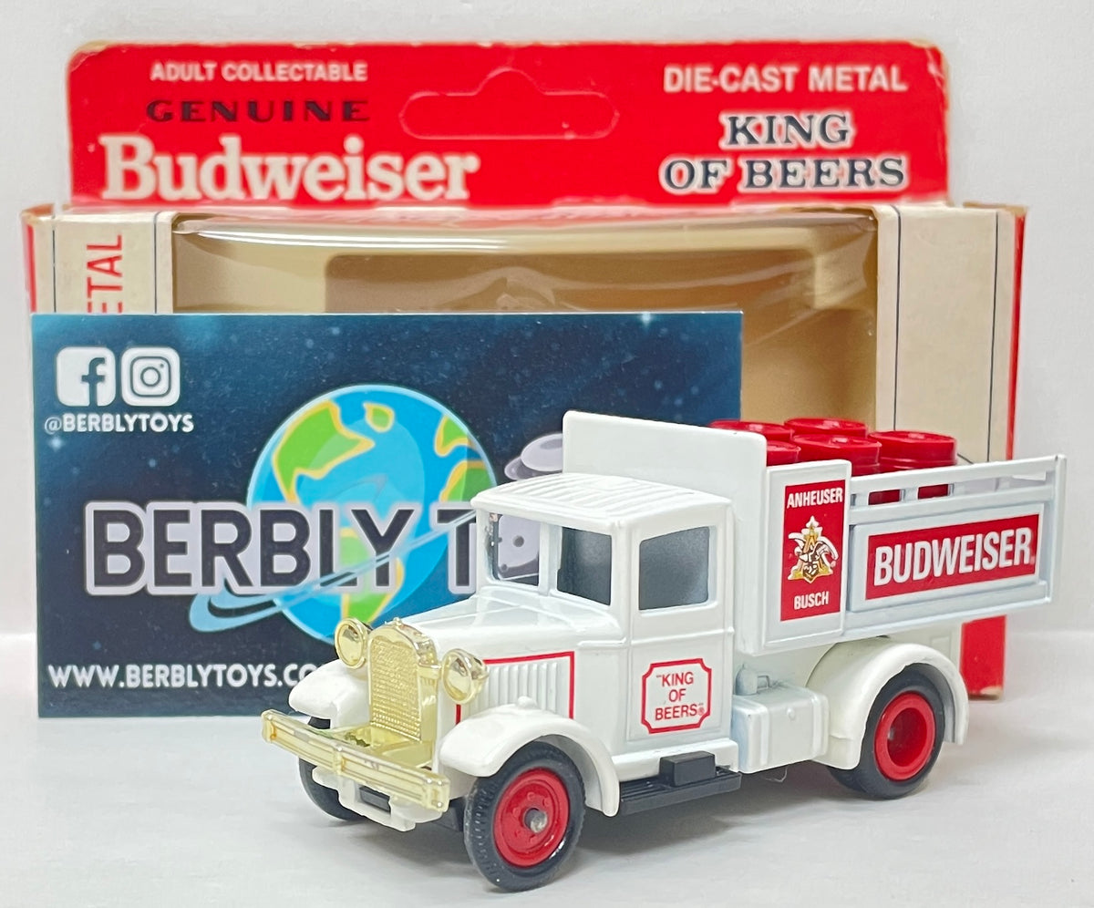 Lledo Models of Days Gone Budweiser Delivery Truck With Box MFG