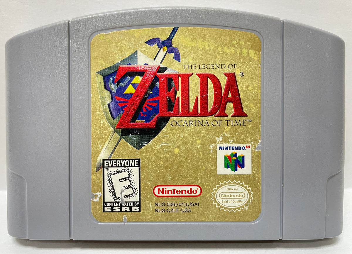 The Legend of Zelda Ocarina of Time NINTENDO 64 N64 Game Tested +  Authentic! OEM