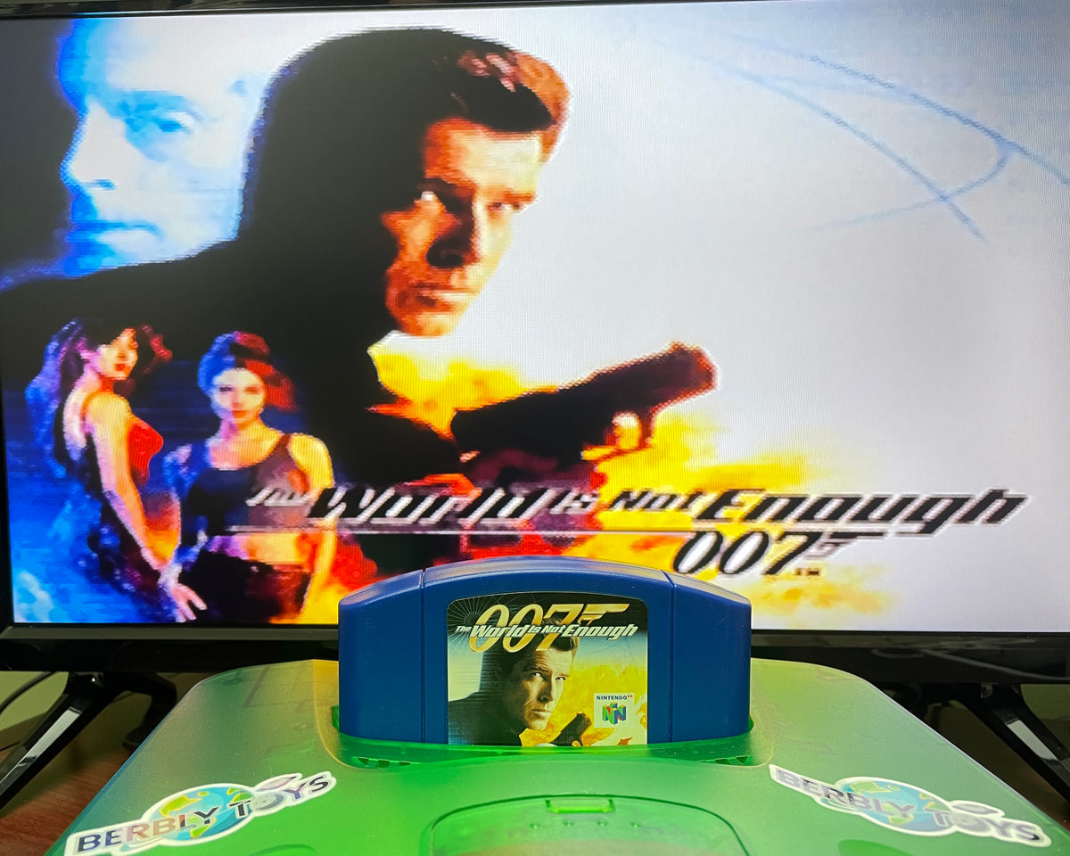 Nintendo 64 James Bond 007 GoldenEye N64 With box and one insert