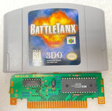 BattleTanx Nintendo 64 N64 Original Game with Manual | 1998 Tested & Cleaned | Authentic