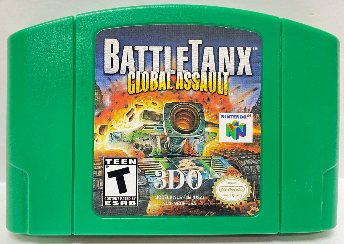 BattleTanx: Global Assault Nintendo 64 N64 Original Game | 1999