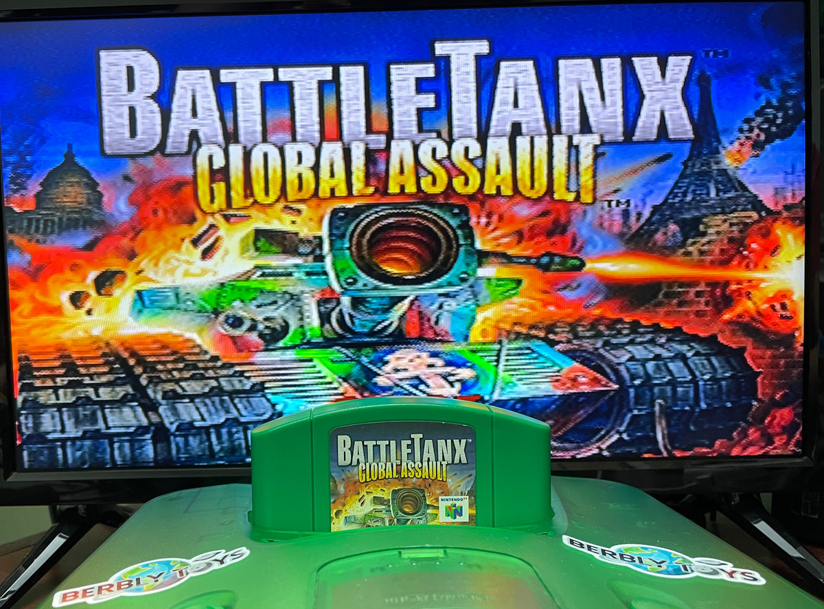 BattleTanx: Global Assault Nintendo 64 N64 Original Game | 1999 Tested &  Cleaned | Authentic