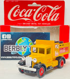 Lledo Models of Days Gone Coca-Cola Delivery Truck With Box MFG 1980s | Damaged Bumper