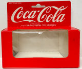 Lledo Models of Days Gone Coca-Cola Delivery Truck With Box MFG 1980s | Damaged Bumper