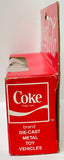 Lledo Models of Days Gone Coca-Cola Delivery Truck With Box MFG 1980s | Damaged Bumper