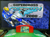 Jeremy McGrath Supercross 2000 Nintendo 64 N64 Original Game | Tested & Cleaned | Authentic