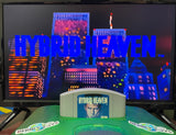 Hybrid Heaven Nintendo 64 N64 Original Game | 1999 Tested & Cleaned | Authentic