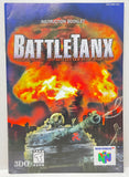 BattleTanx Nintendo 64 N64 Original Game with Manual | 1998 Tested & Cleaned | Authentic