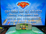 Superman 64 (Superman: The New Superman Adventures) Nintendo 64 N64 Original Game | 1999 Tested & Cleaned | Authentic