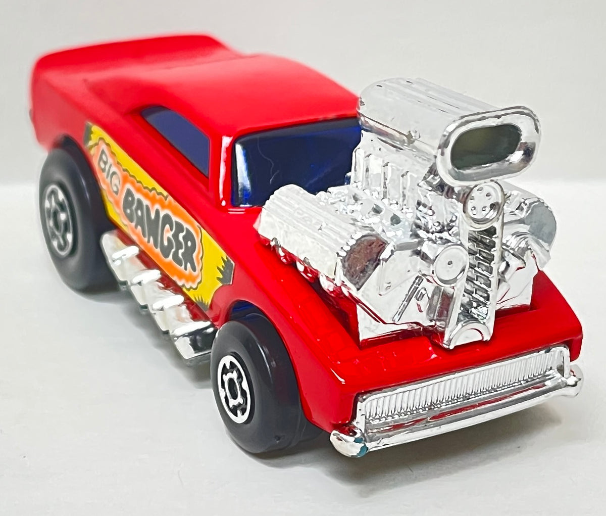 Lesney Matchbox 1972 Superfast #26 Big Banger | Red Body Chrome