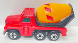 Lesney Matchbox 1976 Superfast #19 Cement Truck | Red Sticker (aging and wear)
