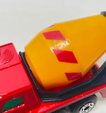Lesney Matchbox 1976 Superfast #19 Cement Truck | Red Sticker (aging and wear)