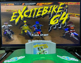 Excitebike 64 Nintendo 64 N64 Original Game with Manual | 2000 Tested & Cleaned | Authentic