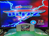 NFL Blitz Nintendo 64 N64 Original Game with Manual | 1997 Tested & Cleaned | Authentic