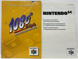 1080 TenEighty Snowboarding Nintendo 64 N64 Original Game with Manual | 1998 Tested & Cleaned | Authentic