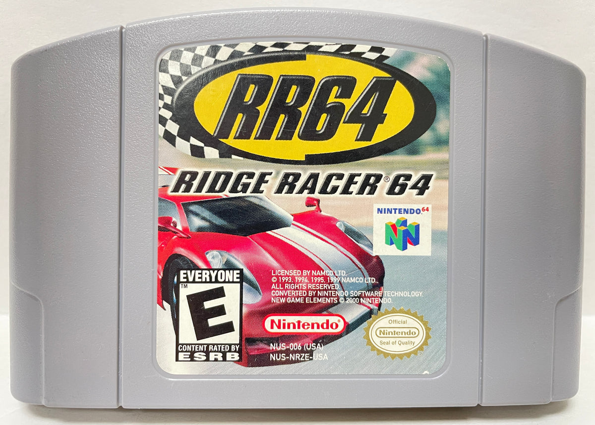Nintendo64 北米版RR64 RIDGE RAGER64
