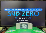 Mortal Kombat Mythologies Sub-Zero Nintendo 64 N64 Original Game | 1997 Tested & Cleaned | Authentic