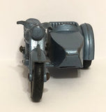 Lesney Matchbox Regular Wheels #4 Triumph T110 Motorcycle | Sidecar