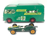 Lesney Matchbox Major Packs BP Racing Car Transporter M-6 w/ Lotus Racing Car 19