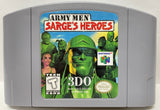 Army Men Sarge's Heroes Nintendo 64 N64 Original Game | 1999 Tested & Cleaned | Authentic