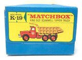 Lesney Matchbox King Size Scammell Tipper Truck K-19 | Dump Truck | Damaged Packaging