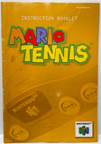 Mario Tennis Nintendo 64 N64 Original Game with Booklet | 2000 Tested & Cleaned | Authentic