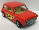 Lesney Matchbox Superfast #29 Racing Mini Cooper