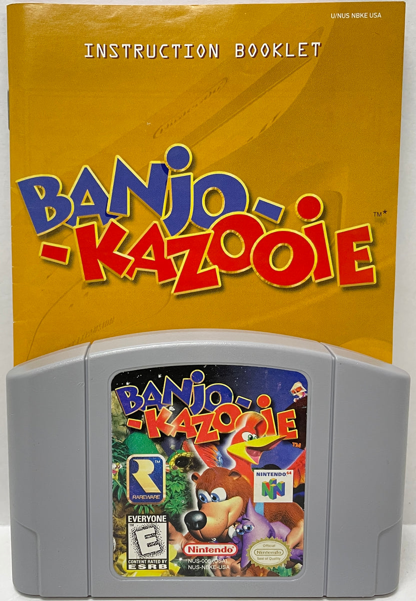 Banjo Kazooie 64 Nintendo N64 New Sealed MINT VGA WATA *rArE