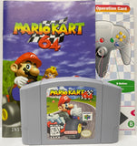 Mario Kart 64 Nintendo 64 N64 Original Game with Booklet | 1997 Tested & Cleaned