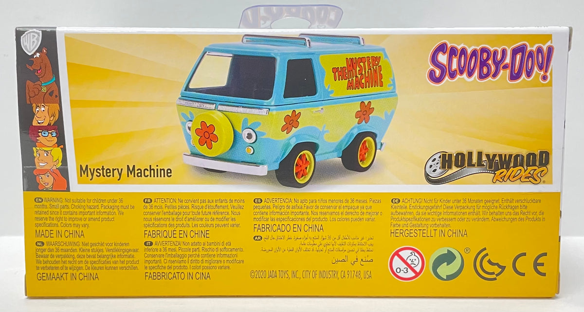 Scooby-Doo Mystery Machine Jada Toys Cartoon Die Cast Car Item 32040 1 –  Mad4Metal's www.