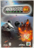 Asteroids Hyper 64 Nintendo 64 N64 Original Game with Booklet | 1999 Tested