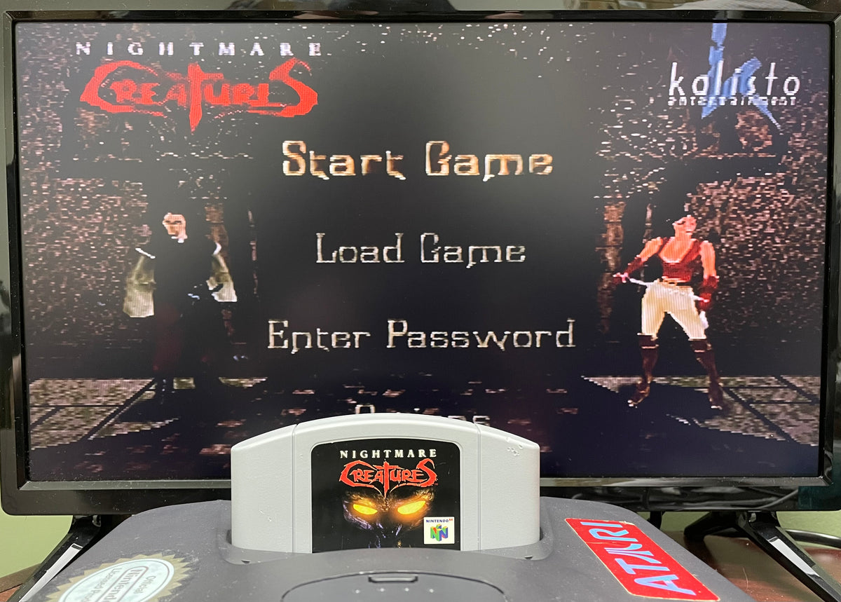 Nightmare Creatures【中古美品・N64北米版】 Nightmare Creatures Nintendo 64 N64 Game For Sale | DKOldies