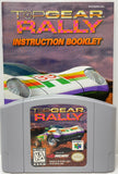 Top Gear Rally Nintendo 64 N64 Original Game with Booklet | 1997 Tested & Cleaned