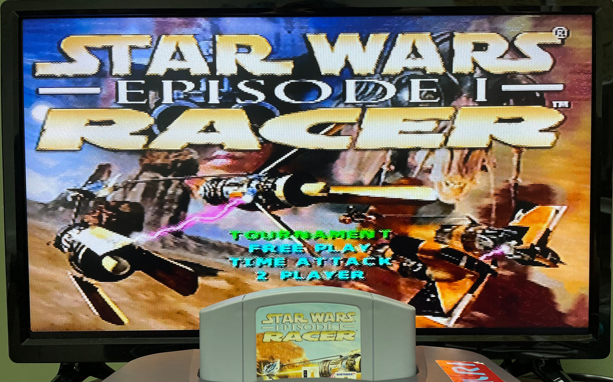 Star Wars Episode Racer Nintendo 64 N64 Original Game 1999