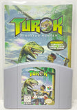 Turok: Dinosaur Hunter Nintendo 64 N64 Original Game with Manual | 1997 Tested & Cleaned | Authentic